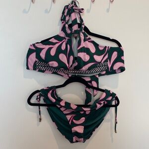Gibson Latimer Pink and Green Bikini